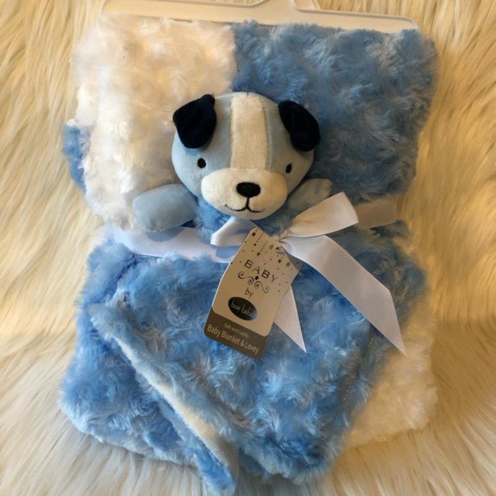 Bon Bebe Puppy Baby Blanket Set